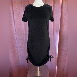 Victoria’s Secret Black T-Shirt/Beach Cover Up Dress Women’s Size S